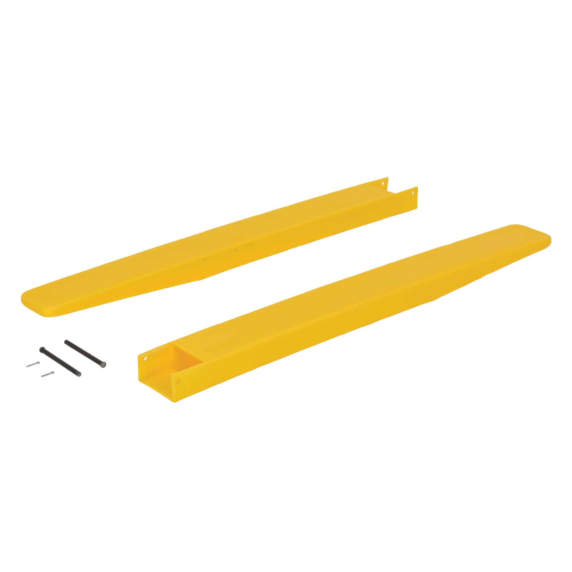 Vestil Polyethylene Fork Blade Protectors - 42in. Length, 5in. Width, Yellow, Model# F5-42